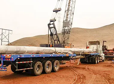 Transporte de Estructuras de Construcción